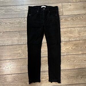LOFT Tencil Soft Black Ankle & Cropped Women's Jeans